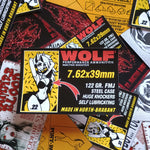 LOONA WOLF PERFORMANCE AMMUNITION 762x39 sticker LARGE